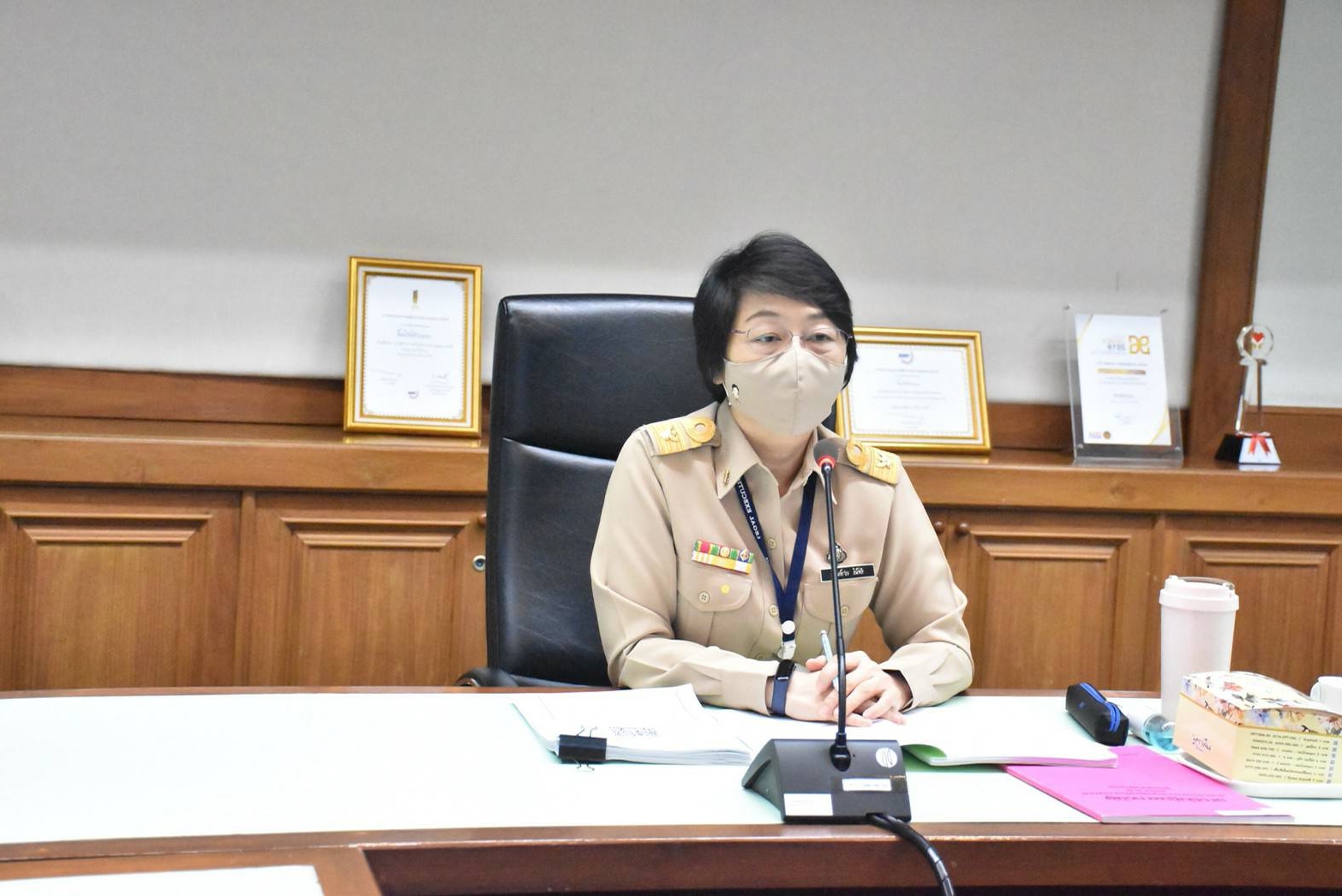 ﻿กรมบังคับคดีจัดประชุมคณะกรรมการข้อมูลข่าวสารกรมบังคับคดี ครั้งที่ 4/2563